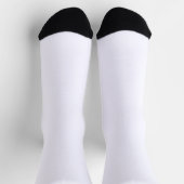 Weiße Socken Unisex (Oben)