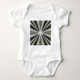 Weiße Sonne Baby Strampler