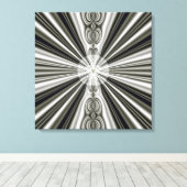 Weiße Sonne Leinwanddruck (Insitu (Holzboden))