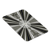 Weiße Sonne Magnet (Rechte Seite)