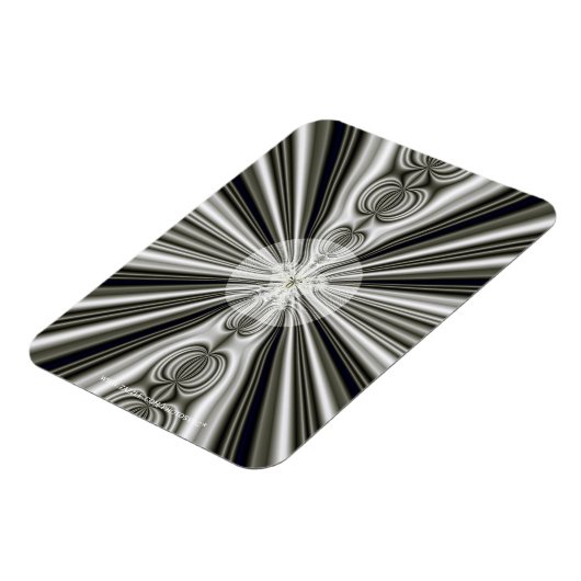 Weiße Sonne Magnet (Linke Seite)