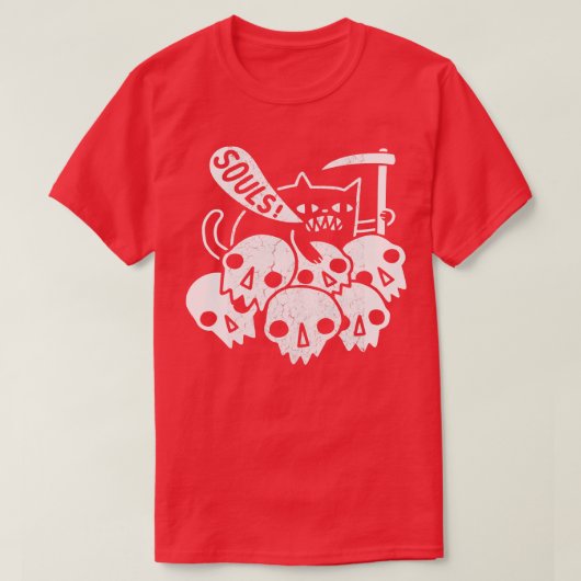 WEISSE SOULE T-Shirt (Design vorne)