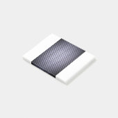 Weiße Sphären Post-it Klebezettel (angewinkelt)