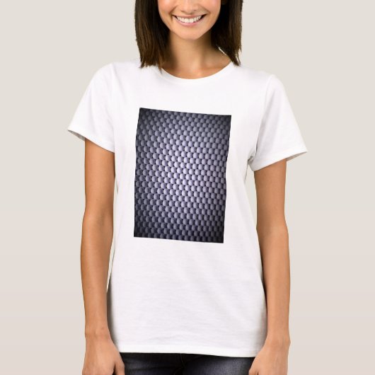 Weiße Sphären T-Shirt (Vorderseite)