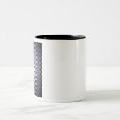 Weiße Sphären Zweifarbige Tasse (Mittel)