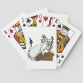 Weiße Spielkarten (Rückseite)