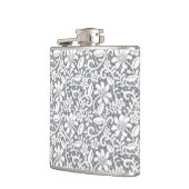 Weiße Spitze 1 Flachmann (Links)