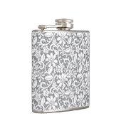 Weiße Spitze 1 Flachmann (Rechts)