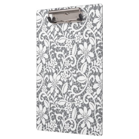 Weiße Spitze 1 Klemmbrett (Links)