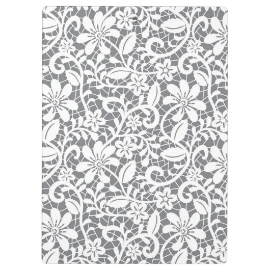 Weiße Spitze 1 Klemmbrett (Rückseite)