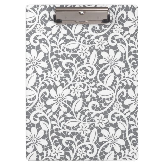 Weiße Spitze 1 Klemmbrett (Vorderseite)