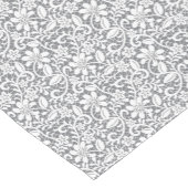 Weiße Spitze 1 Kurzer Tischläufer (Ecke)