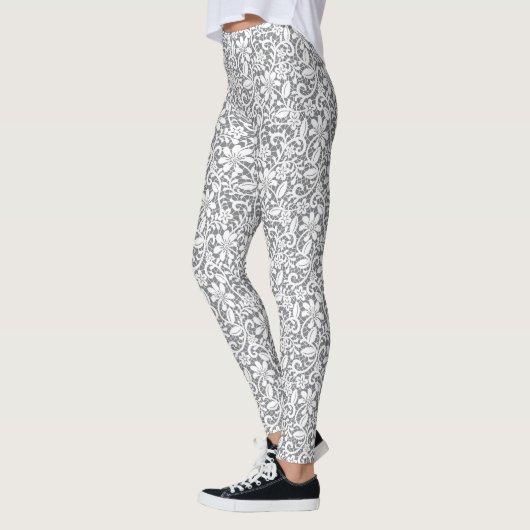 Weiße Spitze 1 Leggings (Links)