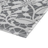 Weiße Spitze 1 Schneidebrett (Ecke)