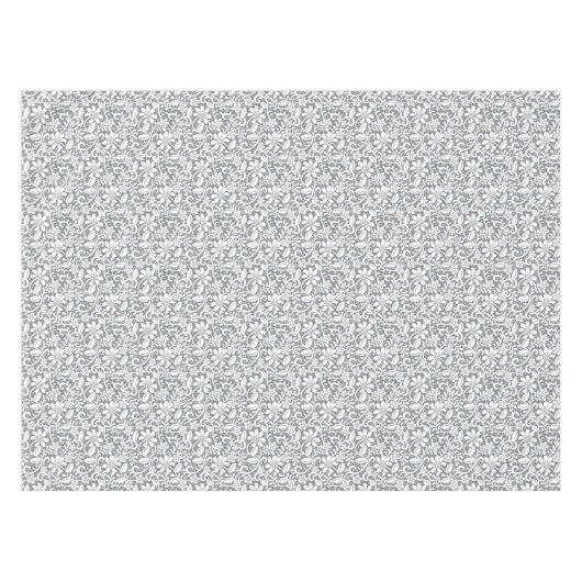 Weiße Spitze 1 Tischdecke (Vorderseite (Horizontal))