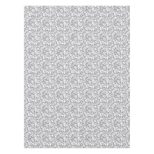 Weiße Spitze 1 Tischdecke (Vorderseite)