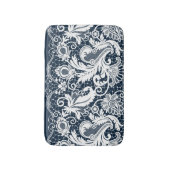 Weiße Spitze 2 Badematte (Vorderseite Vertikal)