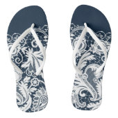 Weiße Spitze 2 Badesandalen (Fußbett)