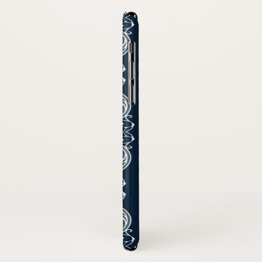 Weiße Spitze 2 Case-Mate iPhone Hülle (Hinten/Links)