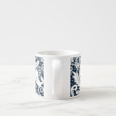 Weiße Spitze 2 Espressotasse (Rückseite)