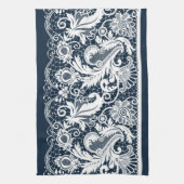 Weiße Spitze 2 Handtuch (Vertikal)