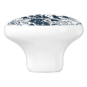 Weiße Spitze 2 Keramikknauf (Seitenansicht)