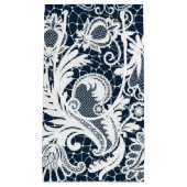 Weiße Spitze 2 Kleine Geschenktüte (Vorderseite)