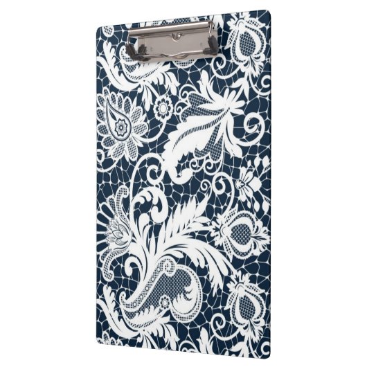 Weiße Spitze 2 Klemmbrett (Links)