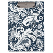 Weiße Spitze 2 Klemmbrett (Vorderseite)