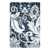 Weiße Spitze 2 Mini Klemmbrett (Rückseite)