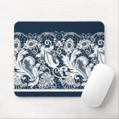 Weiße Spitze 2 Mousepad (Mit Mouse)