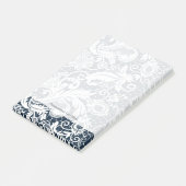 Weiße Spitze 2 Post-it Klebezettel (angewinkelt)