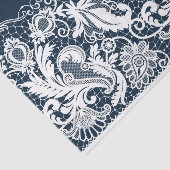 Weiße Spitze 2 Seidenpapier (Ausschnitt)