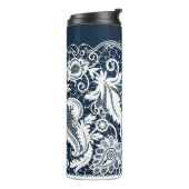 Weiße Spitze 2 Thermosbecher (Nach links gedreht)