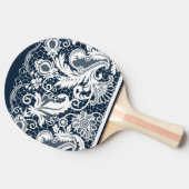 Weiße Spitze 2 Tischtennis Schläger (Seitenansicht)