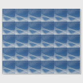 weiße Spitze am Himmel Geschenkpapier (Flach)