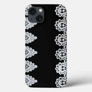 Weiße Spitze bildet eine empfindliche Grenze gegen Case-Mate iPhone Hülle