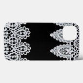 Weiße Spitze bildet eine empfindliche Grenze gegen Case-Mate iPhone Hülle (Rückseite (Horizontal))