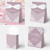 Weiße Spitze Geschenkschachtel