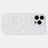 Weiße Spitze iPhone Hülle (Rückseite (Horizontal))
