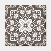 Weiße Spitze Magnet (Vorne)