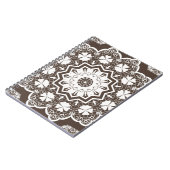 Weiße Spitze Notizblock (Linke Seite)