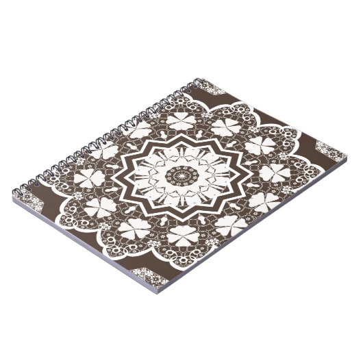 Weiße Spitze Notizblock (Linke Seite)