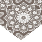 Weiße Spitze Tischdecke (Schrägansicht)