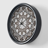 Weiße Spitze Uhr (Winkel)