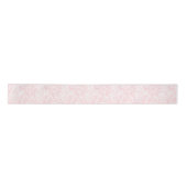 Weiße Spitzen in rosa Blüte Satinband (Vorderseite)