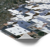 Weiße Stadt Casares, Andalusien, Spanien 2 Poster (Ecke)