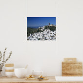 Weiße Stadt Casares, Andalusien, Spanien 2 Poster (Küche)