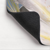 Weiße Stargazerlilien (Lilium orientalis), Mousepad (Ecke)