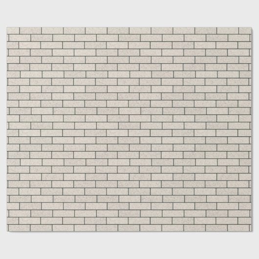 Weiße Steine Geschenkpapier (Flach)